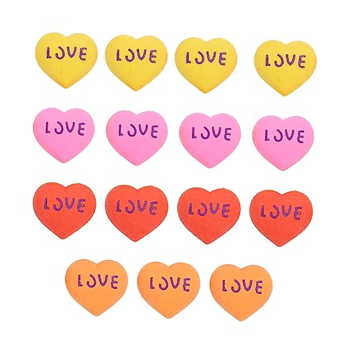 Toyvian 15 Stück Herzförmiger Radierer Teiliges für Schule und Büro für Valentinstag und Besondere Anlässe Farblich Gemischte Designs für Kreative Anwendungen Zufällige Toyvian 15 Stück Herzförmiger Radierer Teiliges für Schule und Büro für Valentinstag und Besondere Anlässe Farblich Gemischte Designs für Kreative Anwendungen Zufällige von Toyvian