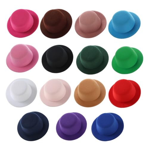 Toyvian 15 Stück Teiliges DIY Puppenhüte Bunte Lolita Mützen für Kreative Bastelprojekte Miniatur Puppenhaus Zubehör Leichte und Kompakte Kopfbedeckungen für Mode und Partydeko Toyvian 15 Stück Teiliges DIY Puppenhüte Bunte Lolita Mützen für Kreative Bastelprojekte Miniatur Puppenhaus Zubehör Leichte und Kompakte Kopfbedeckungen für Mode und Partydeko von Toyvian