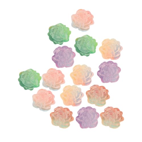 Toyvian 15stücke Nachtleuchtende Camellia Blumenform Charms Für Handyhüllen-Dekoration Haarschmuck Und Bastelprojekte Resin- Für Kreative Gestaltung Toyvian 15stücke Nachtleuchtende Camellia Blumenform Charms Für Handyhüllen-Dekoration Haarschmuck Und Bastelprojekte Resin- Für Kreative Gestaltung von Toyvian