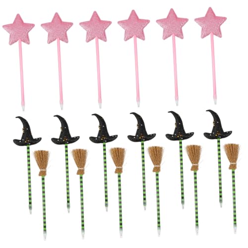 Toyvian 18 Feriendekorationsstift lustiger Kugelschreiber Kinderspielzeugstift Kugelschreiber für zum Valentinstag Hexenstifte Plastik Toyvian 18 Feriendekorationsstift lustiger Kugelschreiber Kinderspielzeugstift Kugelschreiber für zum Valentinstag Hexenstifte Plastik von Toyvian