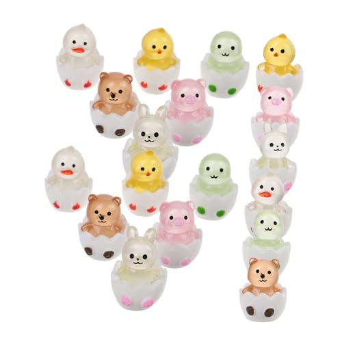 Toyvian 18 Stück Luminöse Mini Tierfiguren aus Harz Teiliges Niedliche DIY Ornamente für Garten und Tischdekoration Leuchtende Deko für Kinderzimmer und Bastelprojekte Vielseitig Toyvian 18 Stück Luminöse Mini Tierfiguren aus Harz Teiliges Niedliche DIY Ornamente für Garten und Tischdekoration Leuchtende Deko für Kinderzimmer und Bastelprojekte Vielseitig von Toyvian