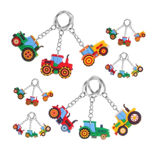 Toyvian 18 Stück Schlüsselanhänger Für Herbsthandwerk Ingenieurwesen Bunt Metall Schlüsselanhänger Kunststoff Bau Bau Neuheit Traktor Party Toyvian 18 Stück Schlüsselanhänger Für Herbsthandwerk Ingenieurwesen Bunt Metall Schlüsselanhänger Kunststoff Bau Bau Neuheit Traktor Party von Toyvian