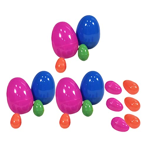 Toyvian Osterparty-dekorationen 18 Stück Helle Plastikeier Zu Öffnende Deckel Spielzeug Für Jungen Und Mädchen Für Ostern Toyvian Osterparty-dekorationen 18 Stück Helle Plastikeier Zu Öffnende Deckel Spielzeug Für Jungen Und Mädchen Für Ostern von Toyvian