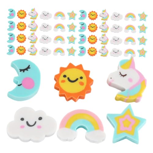 Toyvian 180 Stück Mini Radiergummis Kreative Wolken Mond Stern Formen Bunte Kawaii Radiergummis Für Schüler Party Favors Klassenraum Belohnungen Toyvian 180 Stück Mini Radiergummis Kreative Wolken Mond Stern Formen Bunte Kawaii Radiergummis Für Schüler Party Favors Klassenraum Belohnungen von Toyvian