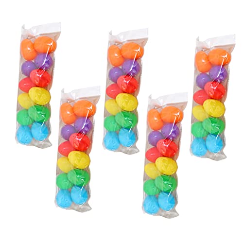 Toyvian 192 Stück Nachgeahmte Eier Party Stuffer Ostern Verdrehtes Ei Ostervorräte Ostereierschale Aus Kunststoff Osterdeko Graffiti-eier Selber Machen Osterzubehör Plastik von Toyvian