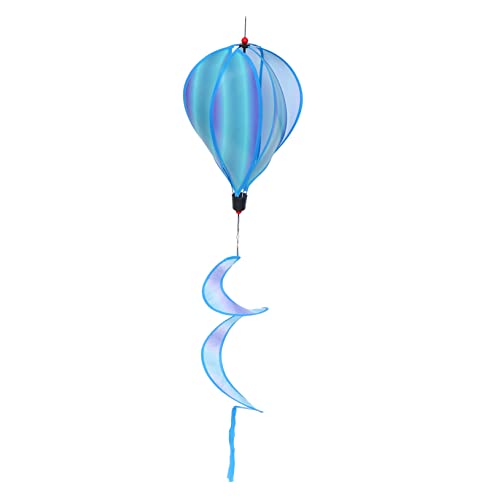 Toyvian 1Stück Heißluftballon Anhänger Wunderschöner Dekorationsartikel für Garten und Outdoor Partys Rotierender Stoffanhänger für Veranstaltungen von Toyvian