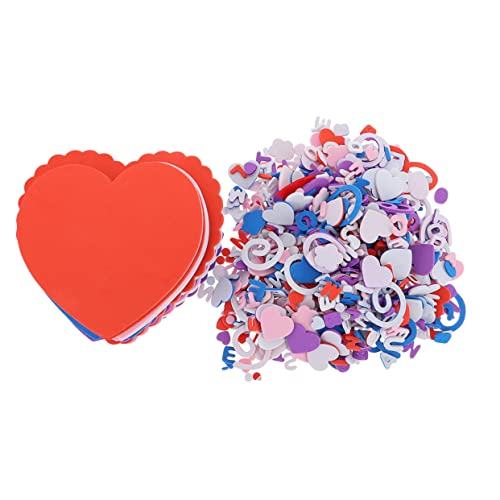 Toyvian 1satz Herzförmige Schaumstoffaufkleber Für Selbstklebende Bunte Herz-Sticker Für Valentinstag Bastelprojekte Und Dekoration Kleine Aufkleber Inklusive Toyvian 1satz Herzförmige Schaumstoffaufkleber Für Selbstklebende Bunte Herz-Sticker Für Valentinstag Bastelprojekte Und Dekoration Kleine Aufkleber Inklusive von Toyvian