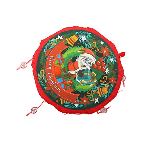 Toyvian 1stk Weihnachtspinata Urlaub Piñata Weihnachts-pinata-spielzeug Mini-weihnachtspiñatas Weihnachts-piñata Weihnachtsfeier Piñata Weihnachtsmann Pinata Schmücken Draussen Papier Kind von Toyvian