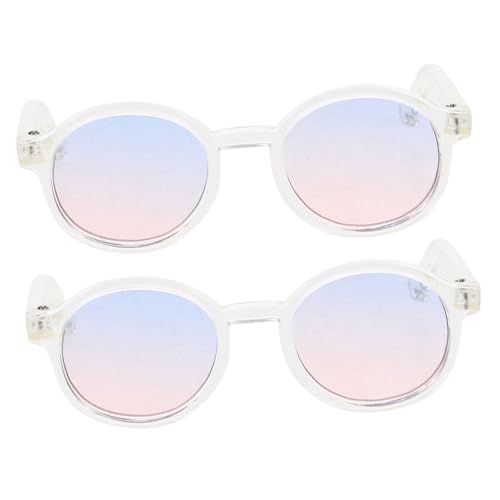 Toyvian 2 Paar Puppensonnenbrillen Mini-Brillen Aus Kunststoff Modelle Für Puppen Anzieh-Requisiten Brillen Für Puppenzubehör Toyvian 2 Paar Puppensonnenbrillen Mini-Brillen Aus Kunststoff Modelle Für Puppen Anzieh-Requisiten Brillen Für Puppenzubehör von Toyvian