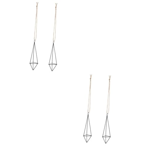 Toyvian 2 Sätze Geometrische Pflanzenhalter Eisen Moderner Hängepflanzenständer Für Luftpflanzen Für Balkon Und Innenraumdekoration Höhe Juteseil 2 Stücke * 2 Toyvian 2 Sätze Geometrische Pflanzenhalter Eisen Moderner Hängepflanzenständer Für Luftpflanzen Für Balkon Und Innenraumdekoration Höhe Juteseil 2 Stücke * 2 von Toyvian