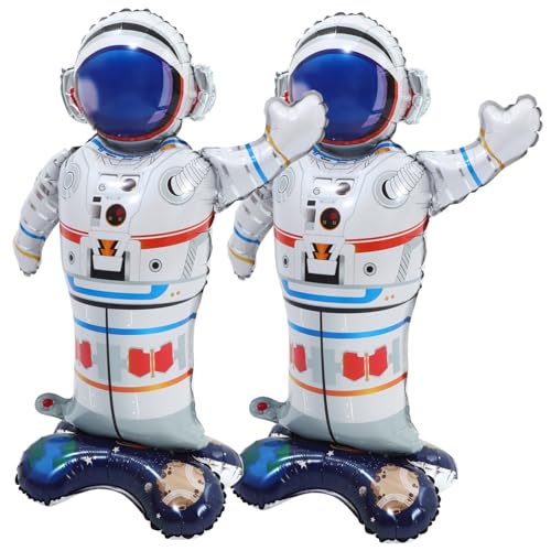 Toyvian 2 Stück Astronautenballon Geburtstag Partygeschenk Ballondekor Party-dekorationsballons Aufblasbare Luftballons Ballonstütze Szenendekoration Dekorativer Luftballon Pa Aluminium Toyvian 2 Stück Astronautenballon Geburtstag Partygeschenk Ballondekor Party-dekorationsballons Aufblasbare Luftballons Ballonstütze Szenendekoration Dekorativer Luftballon Pa Aluminium von Toyvian