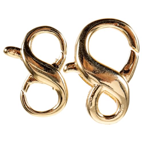 Toyvian 2 Stück Doppel-Karabinerverschluss: Halsketten, Armbänder, Verbinder, Karabinerverschluss – Schmuckherstellungszubehör für DIY-Schmuckprojekte Toyvian 2 Stück Doppel-Karabinerverschluss: Halsketten, Armbänder, Verbinder, Karabinerverschluss – Schmuckherstellungszubehör für DIY-Schmuckprojekte von Toyvian