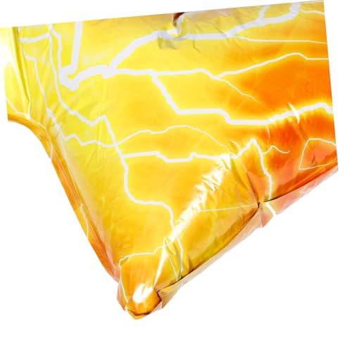 Toyvian 2 Stück Folienballons Blitzform Glänzend für Geburtstagsdeko Kinderparty Vielseitig Einsetzbar Elektrische Partydekoration von Toyvian