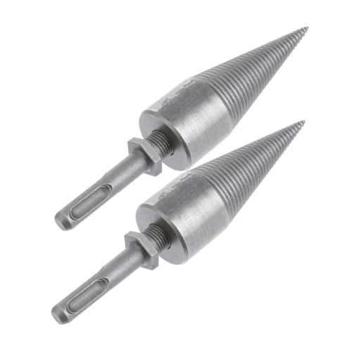 Toyvian 2 Stück Holzspalter Bohrer Hochgeschwindigkeitsstahl Kegelbohrer für Effektives Holzspalten Kompatibel mit Bohrmaschinen für Professionelle Anwendungen Toyvian 2 Stück Holzspalter Bohrer Hochgeschwindigkeitsstahl Kegelbohrer für Effektives Holzspalten Kompatibel mit Bohrmaschinen für Professionelle Anwendungen von Toyvian