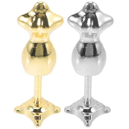 Toyvian 2 Stück Miniatur Puppenständer Hochwertiger Legierung Glatte Oberfläche Stabiles Design für Puppenkleider Anzüge und Schmuck Dekorativ für Puppenhaus und Kinderspielzeug Toyvian 2 Stück Miniatur Puppenständer Hochwertiger Legierung Glatte Oberfläche Stabiles Design für Puppenkleider Anzüge und Schmuck Dekorativ für Puppenhaus und Kinderspielzeug von Toyvian