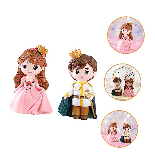 Toyvian 2 Stück Prinzessin und Prinz Cake Topper Tortendeko Cartoon Figuren Geburtstagskuchen Dekoration für Party Tischdeko Toyvian 2 Stück Prinzessin und Prinz Cake Topper Tortendeko Cartoon Figuren Geburtstagskuchen Dekoration für Party Tischdeko von Toyvian