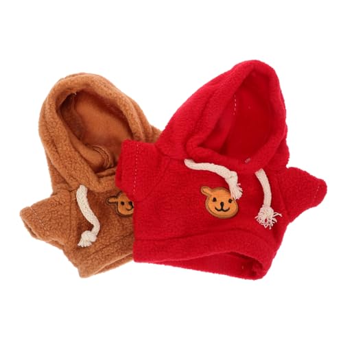 Toyvian 2 Stück Puppen -Sweatshirt -zubehör Plüsch Tragen Puppen-Hoodie Rosa Bären Kleidung Klein Blau Outfits Puppendekor Dekoratives Puppenkostüm Stoff Toyvian 2 Stück Puppen -Sweatshirt -zubehör Plüsch Tragen Puppen-Hoodie Rosa Bären Kleidung Klein Blau Outfits Puppendekor Dekoratives Puppenkostüm Stoff von Toyvian