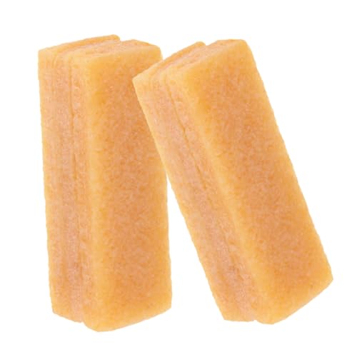 Toyvian 2 Stück Skateboard -Schleifpapierreinigung Griffbandreiniger Skateboardzubehör für Jungen Skateboard Radiergummi Skate -Board -Zubehör Abs Yellow von Toyvian