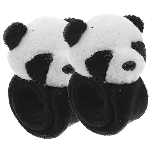 Toyvian 2 Stück Teiliges Plüsch Armband Slap Band mit Niedlichem Panda Tiermotiv Kuschelig Leicht Tragbar Strapazierfähig und Einfach Anzulegen für Partys und Alltag Toyvian 2 Stück Teiliges Plüsch Armband Slap Band mit Niedlichem Panda Tiermotiv Kuschelig Leicht Tragbar Strapazierfähig und Einfach Anzulegen für Partys und Alltag von Toyvian