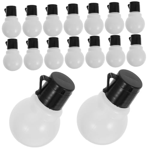 Toyvian 20 Stück Schnur Weihnachtsdekorationslichter Kugellampe Birne -Glühbirnen-Dekoration Glühbirnendekore aus Kunststoff leere Glühbirne Abs Weiß Toyvian 20 Stück Schnur Weihnachtsdekorationslichter Kugellampe Birne -Glühbirnen-Dekoration Glühbirnendekore aus Kunststoff leere Glühbirne Abs Weiß von Toyvian