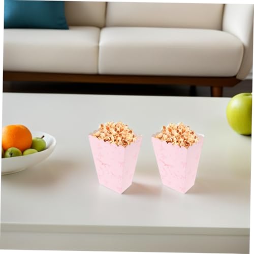 Toyvian 20 Stück Teiliges Popcorn Boxen aus Papier mit Elegantem Rosa Schleifendekor Stabile Snackbehälter für Popcorn Süßigkeiten und Pommes Vielseitig Einsetzbar für Kinoabende Partys Toyvian 20 Stück Teiliges Popcorn Boxen aus Papier mit Elegantem Rosa Schleifendekor Stabile Snackbehälter für Popcorn Süßigkeiten und Pommes Vielseitig Einsetzbar für Kinoabende Partys von Toyvian