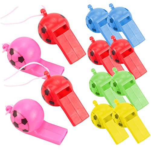 Toyvian 200 Stück Fußballpfeifen Pfeifen Großpackung Bunt Outdoor Rennpfeife Fußball Trainingspfeife Sportpfeifen Pfeife Für Sport Laute Sportpfeife Aus Zufällige Farbe von Toyvian