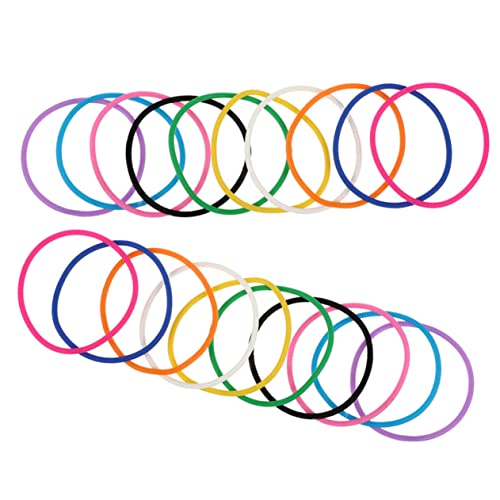 Toyvian 20st Silikonarmband Armbänder Solides Blanko-armband, Sportband Gummiband Am Handgelenk Kinderarmband Leuchtendes Sportarmband Fluoreszierendes Armband Armband-anhänger Kieselgel Toyvian 20st Silikonarmband Armbänder Solides Blanko-armband, Sportband Gummiband Am Handgelenk Kinderarmband Leuchtendes Sportarmband Fluoreszierendes Armband Armband-anhänger Kieselgel von Toyvian