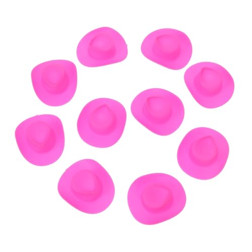 Toyvian 20st -cowboyhut Mikrospielzeug Hut Für Minihauspuppe Kleiner Hut Für Puppe Kappen Mini-Hut- Zubehör Für Puppenhäuser Mini-Puppen Miniatur Puppenhüte Rosa Plastik Toyvian 20st -cowboyhut Mikrospielzeug Hut Für Minihauspuppe Kleiner Hut Für Puppe Kappen Mini-Hut- Zubehör Für Puppenhäuser Mini-Puppen Miniatur Puppenhüte Rosa Plastik von Toyvian