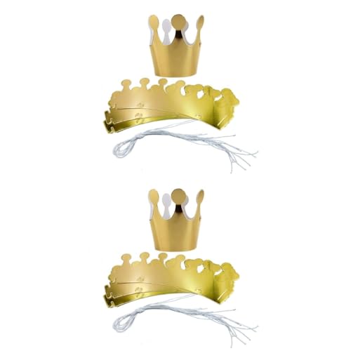 Toyvian 20stücke Goldene Papierkrone Für Kindergeburtstag Geburtstagsdekoration Für Kinderpartys Accessoire Für Unvergessliche Momente Und Fotorequisiten Glänzendes Design Toyvian 20stücke Goldene Papierkrone Für Kindergeburtstag Geburtstagsdekoration Für Kinderpartys Accessoire Für Unvergessliche Momente Und Fotorequisiten Glänzendes Design von Toyvian