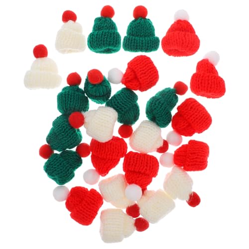 Toyvian 24 Stück Wollmütze Entzückende Puppenhüte Weihnachtsdekoration Weihnachts-miniaturhüte Schneemannmützen Basteln Mini-schneemannmützen Zum Basteln Minihüte Für Mini-hüte Figur Garn Toyvian 24 Stück Wollmütze Entzückende Puppenhüte Weihnachtsdekoration Weihnachts-miniaturhüte Schneemannmützen Basteln Mini-schneemannmützen Zum Basteln Minihüte Für Mini-hüte Figur Garn von Toyvian