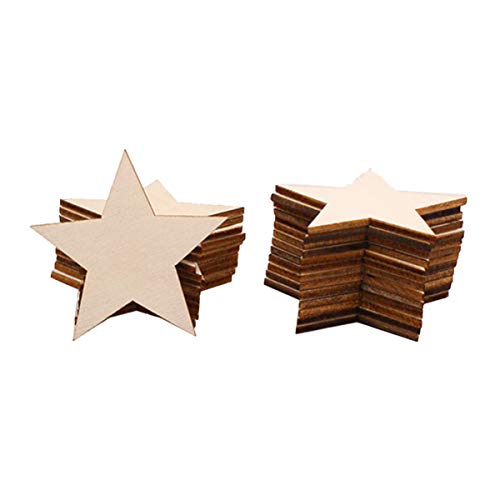 Toyvian 25 Stücke Holzsterne Holz Stern Holzscheiben zum Basteln und Bemalen DIY Baumschmuck Baumscheiben Naturholzscheiben Hochzeit Streudeko Tischdeko für Weihnachtsbaum Deko 5cm Toyvian 25 Stücke Holzsterne Holz Stern Holzscheiben zum Basteln und Bemalen DIY Baumschmuck Baumscheiben Naturholzscheiben Hochzeit Streudeko Tischdeko für Weihnachtsbaum Deko 5cm von Toyvian