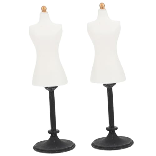 Toyvian 2St Mini-Mannequin-Ständer für kinderspielzeug Puppenkleider-Verkaufsregal spielzeuge für unheimlich Figur Puppenständer Schaufensterpuppe Harz Weiß Toyvian 2St Mini-Mannequin-Ständer für kinderspielzeug Puppenkleider-Verkaufsregal spielzeuge für unheimlich Figur Puppenständer Schaufensterpuppe Harz Weiß von Toyvian