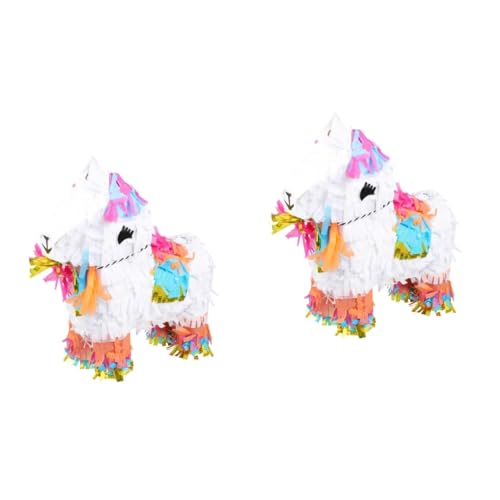 Toyvian 2St Pinata-Geschenkbox Plüschtiere Konfetti-Halloween-Pinata Bausteine Kinderspielzeug lustiges Piñata-Spielzeug Piñata zerschmetterndes Spielzeug Füllung Blöcke von Toyvian