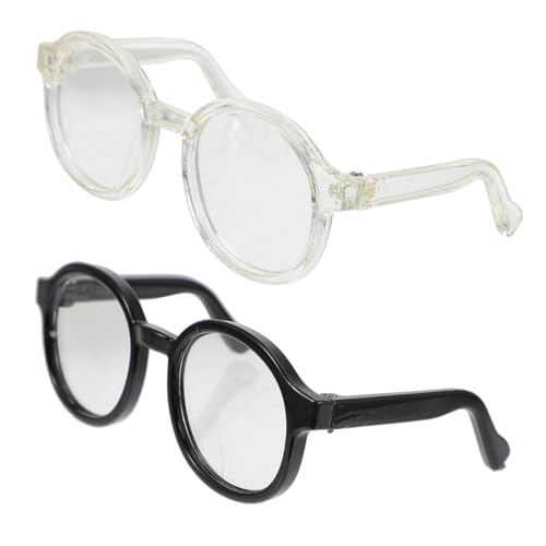 Toyvian Puppen Es Mini Brille Spielzeug 15-20cm Schminkbrille Puppe Jungen Und Mädchen Spielzeug von Toyvian