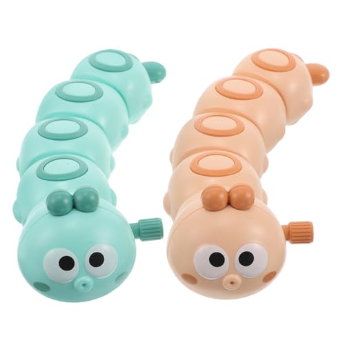 Toyvian 2Stücke Aufziehspielzeug Mit Bunten Lustige Und Farbenfrohe Aufzieh Insekten Für Geburtstagsfeiern Belohnungen Im Klassenzimmer Und Mitgebsel Weihnachten von Toyvian