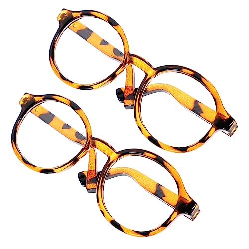 Toyvian 2st Puppenbrille Mini-Brille Für Puppen Mode Sonnenbrillen Brillenband Gläser Optik Retro-Sonnenbrille Augen Leichte Brille Damen Brillenhalter Plastik Toyvian 2st Puppenbrille Mini-Brille Für Puppen Mode Sonnenbrillen Brillenband Gläser Optik Retro-Sonnenbrille Augen Leichte Brille Damen Brillenhalter Plastik von Toyvian