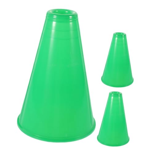 Toyvian 3 Stück Outdoor -Lautsprecher Hornspielzeug für jubelnde Megafone Teamgeistzubehör Tragbares Hornspielzeug aus Kunststoff Polizei Megaphonspielzeug Party-Horn pp Grün Toyvian 3 Stück Outdoor -Lautsprecher Hornspielzeug für jubelnde Megafone Teamgeistzubehör Tragbares Hornspielzeug aus Kunststoff Polizei Megaphonspielzeug Party-Horn pp Grün von Toyvian