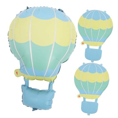 Toyvian 3 Stück Teiliges Heißluftballon Deko für Geburtstagsfeiern Shower Lebendige Farben Sicherheitsmaterial für Fröhliche Anlässe Toyvian 3 Stück Teiliges Heißluftballon Deko für Geburtstagsfeiern Shower Lebendige Farben Sicherheitsmaterial für Fröhliche Anlässe von Toyvian