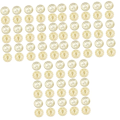 Toyvian 300 Piraten-Goldmünzen Kinder schatzsuche partyhüte Kindergeburtstag st Patricks Day münzen Kinderschatzmünzen Münzen für Kinder Goldmünzen aus Kunststoff Unterhaltungsmünzen von Toyvian