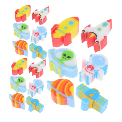 Toyvian 300 Stück Weltraumrotler Mini-radiergummis Im Herbst Eraser Von Bulk Novelty Radiergummi Des Sonnensystems Eraser Des Weltraumsthemens Weltraum-radiergummis Für von Toyvian