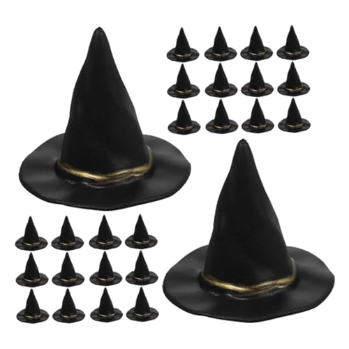 Toyvian 36 Stück Halloween-dekoration Party-deko-hüte Hexenhüte Für Puppen Mini-zylinder Miniaturkünstlern -zaubererhüte Mini-halloween-hüte Hexenhut Schwarz Plastik Toyvian 36 Stück Halloween-dekoration Party-deko-hüte Hexenhüte Für Puppen Mini-zylinder Miniaturkünstlern -zaubererhüte Mini-halloween-hüte Hexenhut Schwarz Plastik von Toyvian