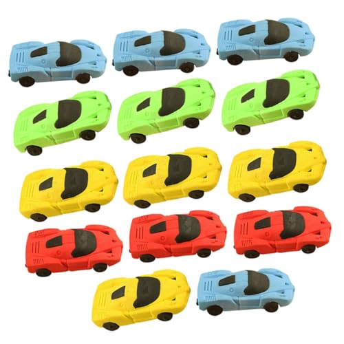 Toyvian 36 Stück Renn Radiergummi Auto groß Schulmaterial Schulpreise Radiergummis Mini-Radierer schulranzen schultütenrohling schulüte Partyartikel Gummis Schreibwaren für Schulpreise von Toyvian