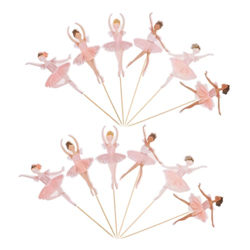 Toyvian 36 Stück Teiliges Ballerina Cake Topper Balletttänzerin Tortendeko für Kindergeburtstag Hochzeit Party Vielseitige Ballett Mädchen Kuchen Dekoration Toyvian 36 Stück Teiliges Ballerina Cake Topper Balletttänzerin Tortendeko für Kindergeburtstag Hochzeit Party Vielseitige Ballett Mädchen Kuchen Dekoration von Toyvian
