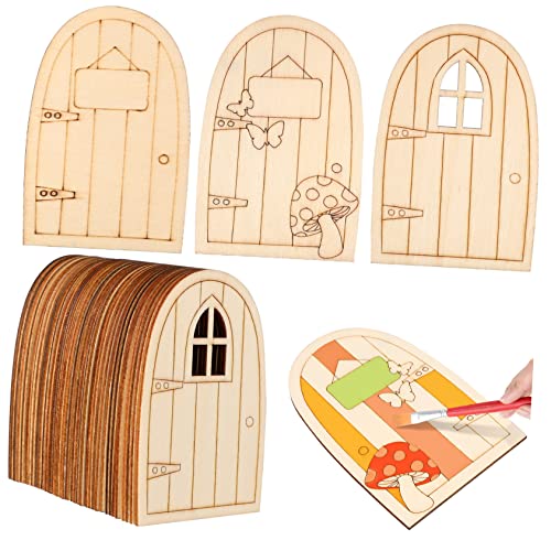 Toyvian 36 Stück Teiliges Mini Holztür Unbemalt für Feengarten Dekoration Glatte Oberfläche mit Abgerundeten Ecken Leicht und Kompakt für Kreative DIY Bemalung und Garten Ornamente Toyvian 36 Stück Teiliges Mini Holztür Unbemalt für Feengarten Dekoration Glatte Oberfläche mit Abgerundeten Ecken Leicht und Kompakt für Kreative DIY Bemalung und Garten Ornamente von Toyvian