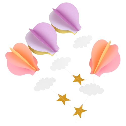Toyvian 4stücke Teiliges Heißluftballon Dekorationen Für Kindergeburtstage Hängende Wolkenanhänger Für Partys Festliche Anlässe Und Vorschulveranstaltungen Langlebig Und Toyvian 4stücke Teiliges Heißluftballon Dekorationen Für Kindergeburtstage Hängende Wolkenanhänger Für Partys Festliche Anlässe Und Vorschulveranstaltungen Langlebig Und von Toyvian
