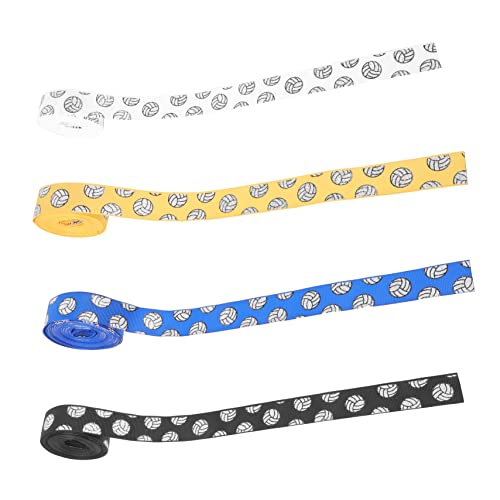Toyvian 4 Rollen Volleyball Geschenkband Polyester Satinband Yards Blau DIY Bastelband für Haarbänder Geschenkverpackung Partydekoration Toyvian 4 Rollen Volleyball Geschenkband Polyester Satinband Yards Blau DIY Bastelband für Haarbänder Geschenkverpackung Partydekoration von Toyvian