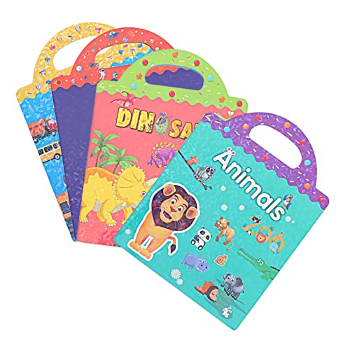 Toyvian 4 Sets Jungen Und Mädchen Stickerbuch Vorschulische Pädagogische Sticker-aktivitätsbücher Für Die Wahrnehmung Und Feinmotorik Toyvian 4 Sets Jungen Und Mädchen Stickerbuch Vorschulische Pädagogische Sticker-aktivitätsbücher Für Die Wahrnehmung Und Feinmotorik von Toyvian