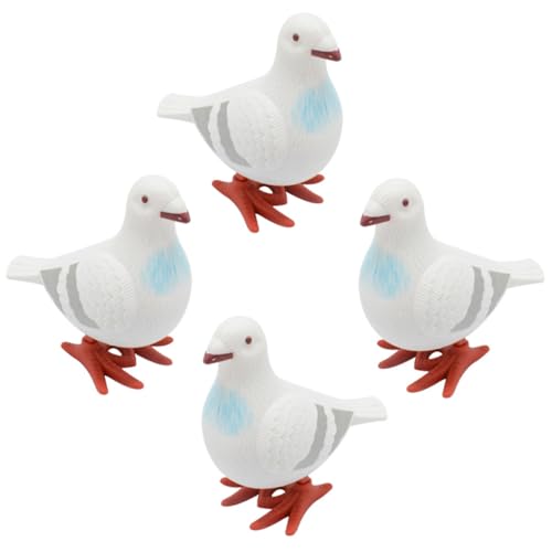 Toyvian 4 Stück Aufziehspielzeug Tauben Lustige Springende Tierfiguren aus Leichtem Material Langlebige Kinderparty Mitgebsel Kreative Geschenke für Jungen und Mädchen Toyvian 4 Stück Aufziehspielzeug Tauben Lustige Springende Tierfiguren aus Leichtem Material Langlebige Kinderparty Mitgebsel Kreative Geschenke für Jungen und Mädchen von Toyvian
