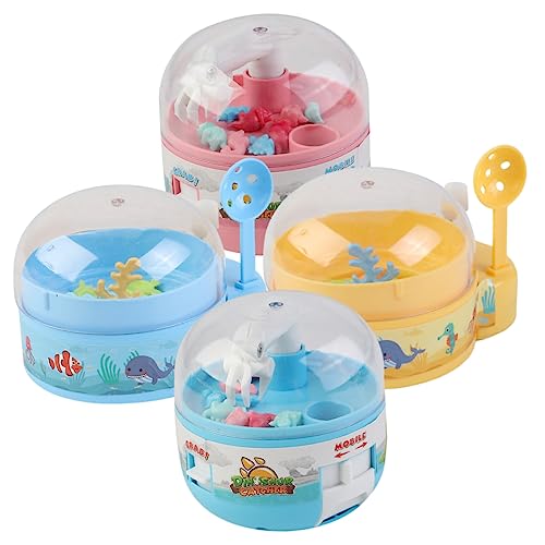 Toyvian 4 Stück Erfassen Sie Das Dinosaurier-maschinen Kleine Dinosaurier-klauenmaschine Krallenmaschine Für Dinosaurier-partyzubehör Vorschulspielzeug Abs von Toyvian