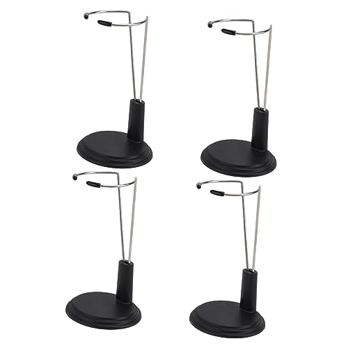 Toyvian 4 Stück Lagerregal schaufensterpuppe maneküre- Set raumdeko Puppenständer für Figuren Space Saver Aufbewahrungstasche für Inhaber Plüsch kreativer Puppenständer Black Toyvian 4 Stück Lagerregal schaufensterpuppe maneküre- Set raumdeko Puppenständer für Figuren Space Saver Aufbewahrungstasche für Inhaber Plüsch kreativer Puppenständer Black von Toyvian